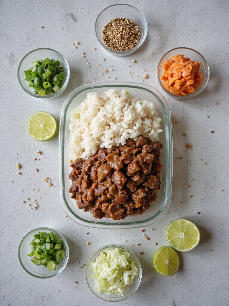 make ahead glossy korean beef