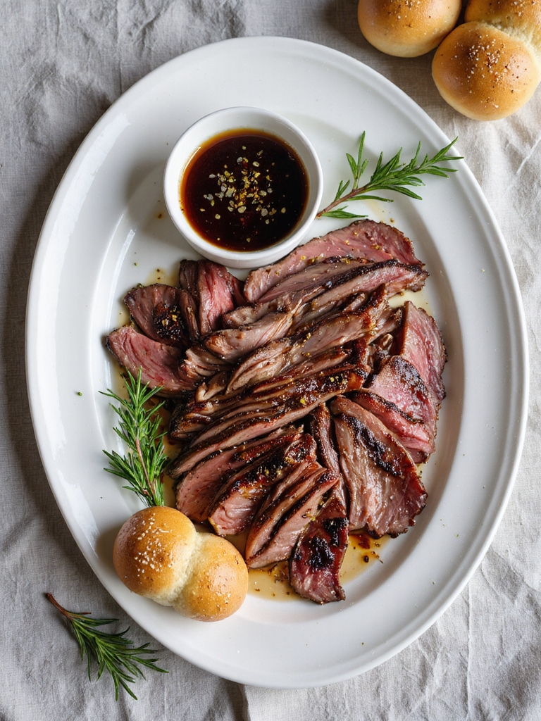 oven roasted italian beef aujus