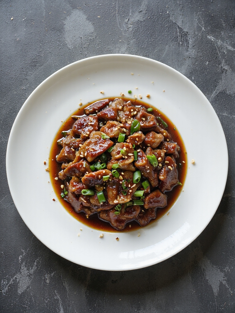 quick baking soda velveted beef