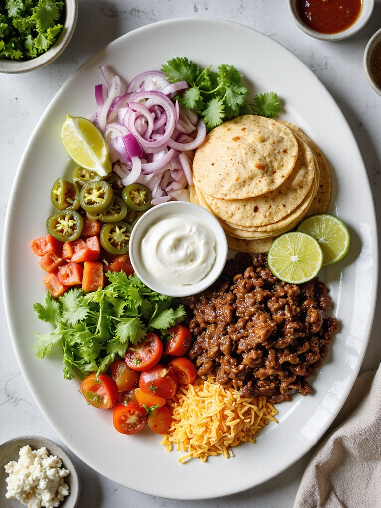 quick build your own beef tacos