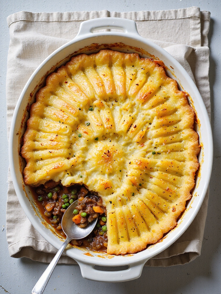 quick comforting stovetop to oven casserole