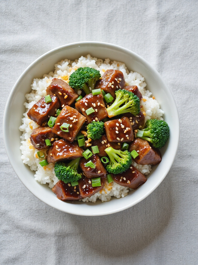 quick garlicky beef stir fry
