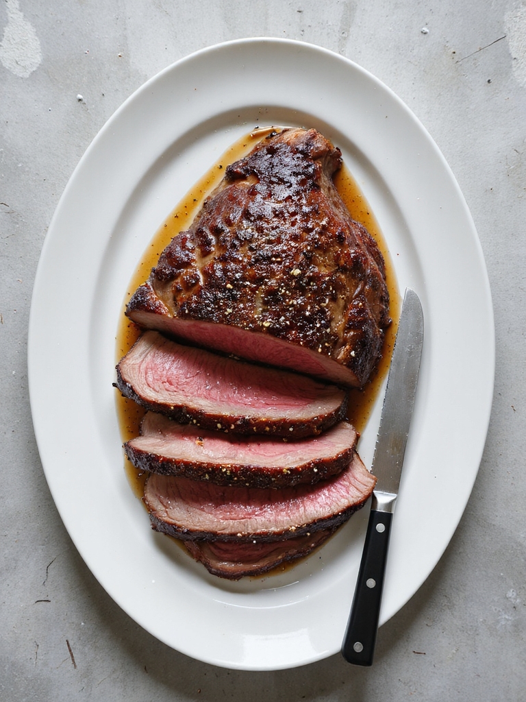reverse seared roast beef perfection