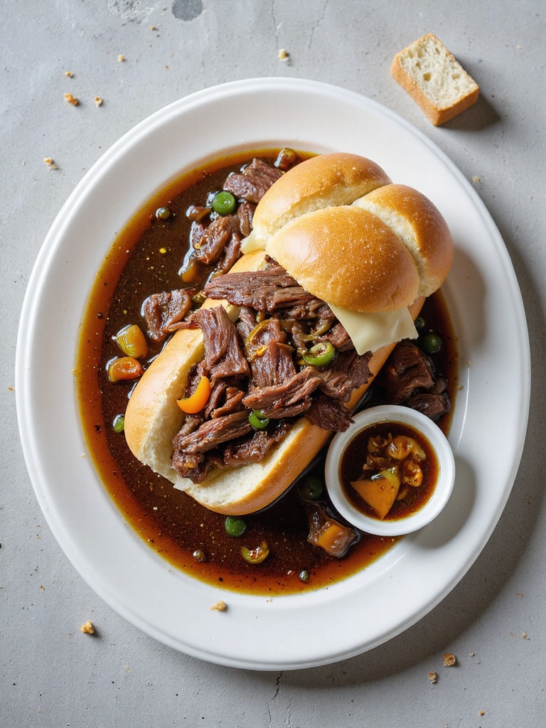 savory chicago style juicy beef