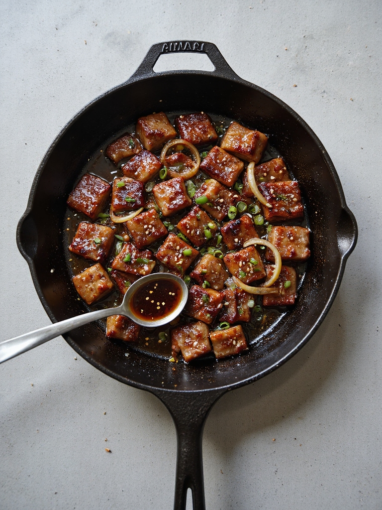 sear hot glaze repeat