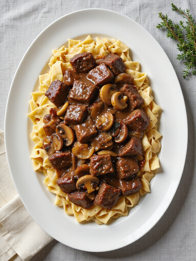 sear in batches simmer