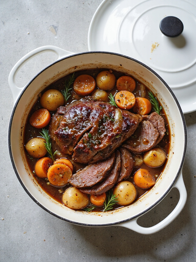 set and forget braised chuck roast