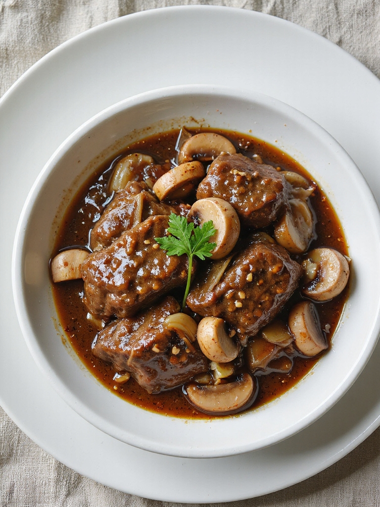 set it and forget it beef tips