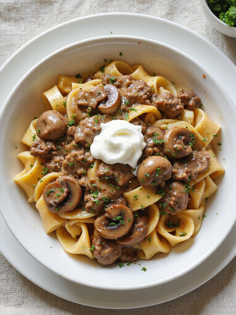 silky browned sour cream emulsion