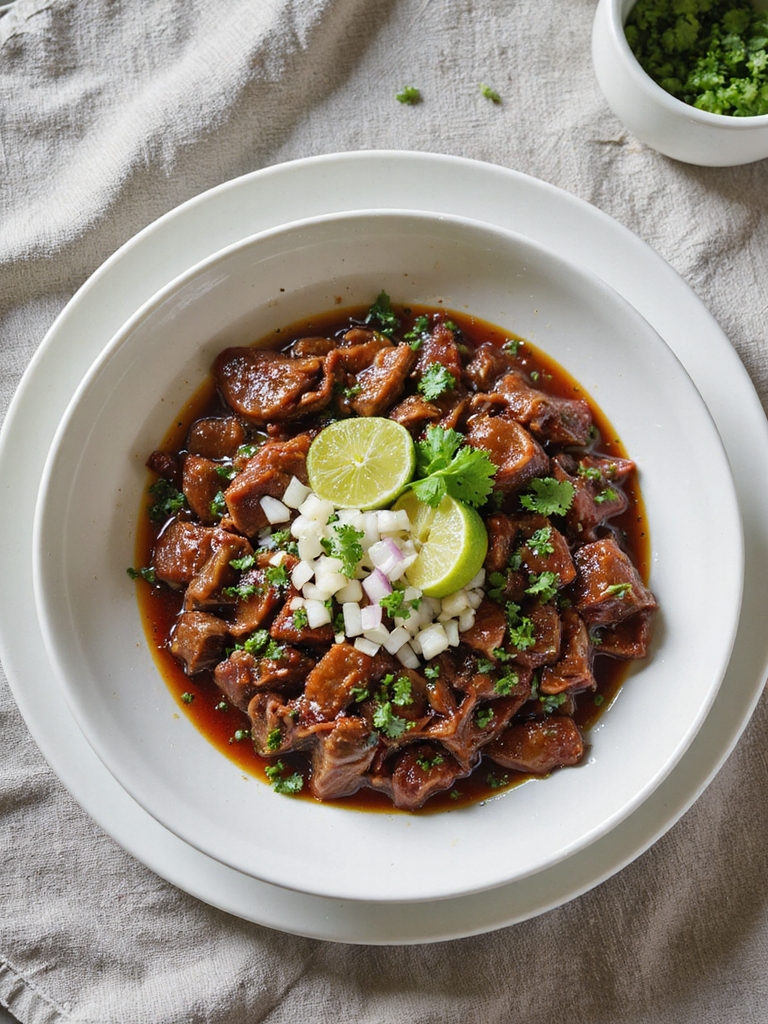 slow cooked smoky shredded barbacoa