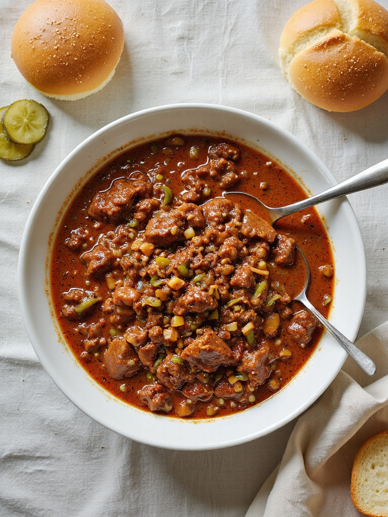slow cooker savory sloppy joes