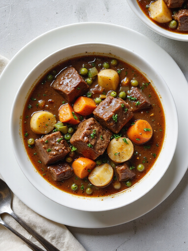 slow simmered homestyle beef stew