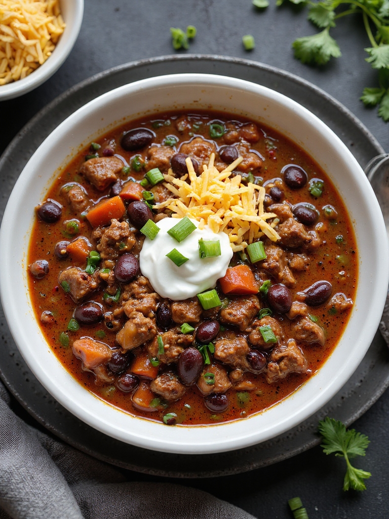 slow simmered pantry chili richness