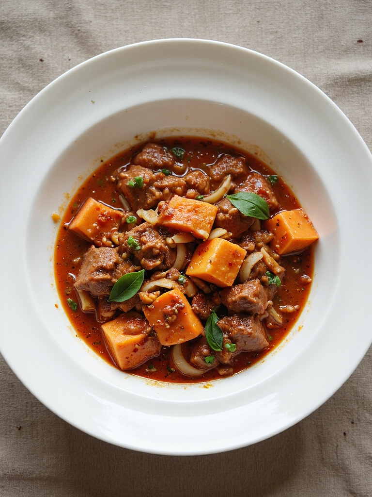 slow simmered tomato basil ragu