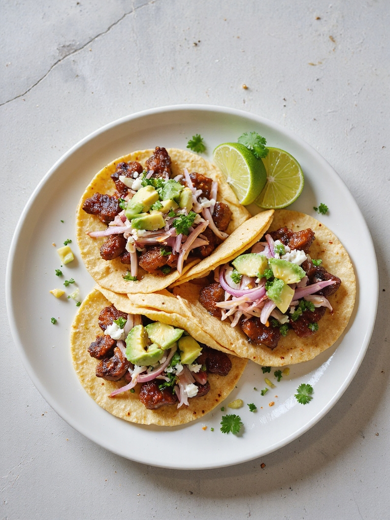smoky chipotle beef tacos