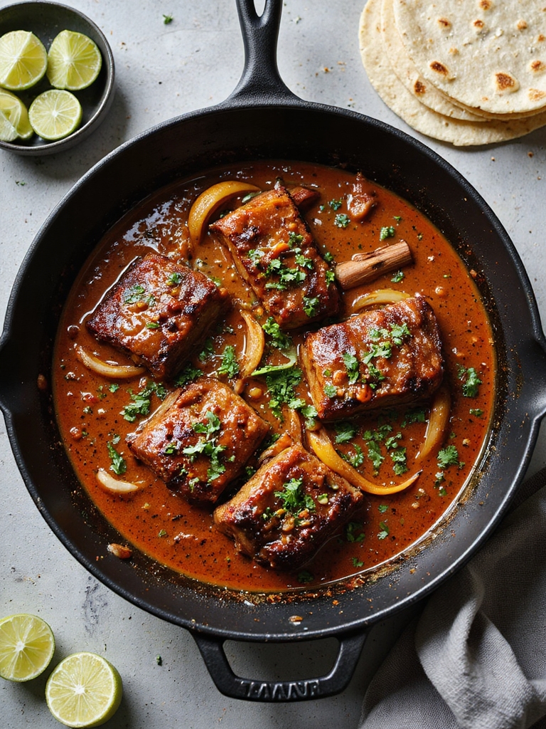smoky chipotle tomato braise