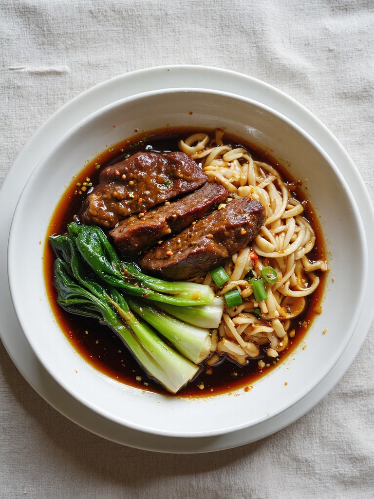 soy ginger braised beef