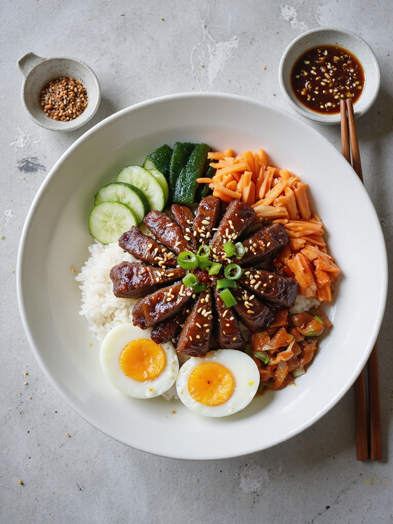 sweet salty pear marinated bulgogi