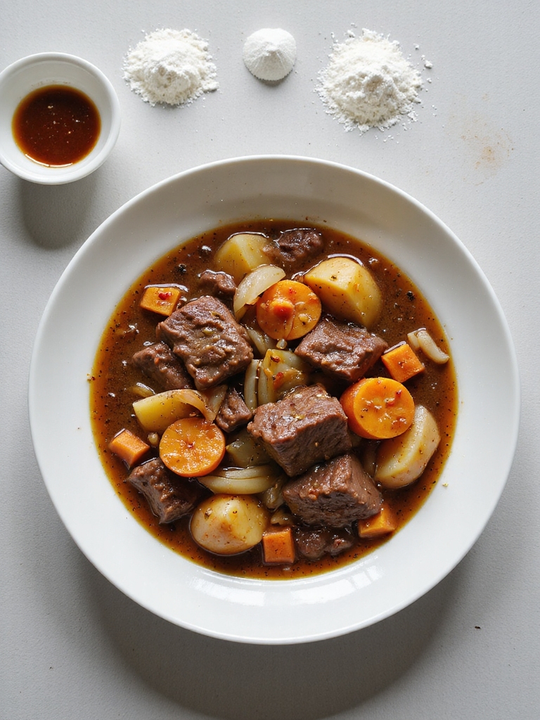 thickened slow cooker beef stew