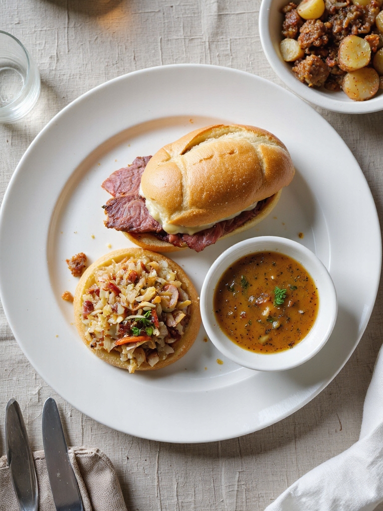traditional corned beef and cabbage
