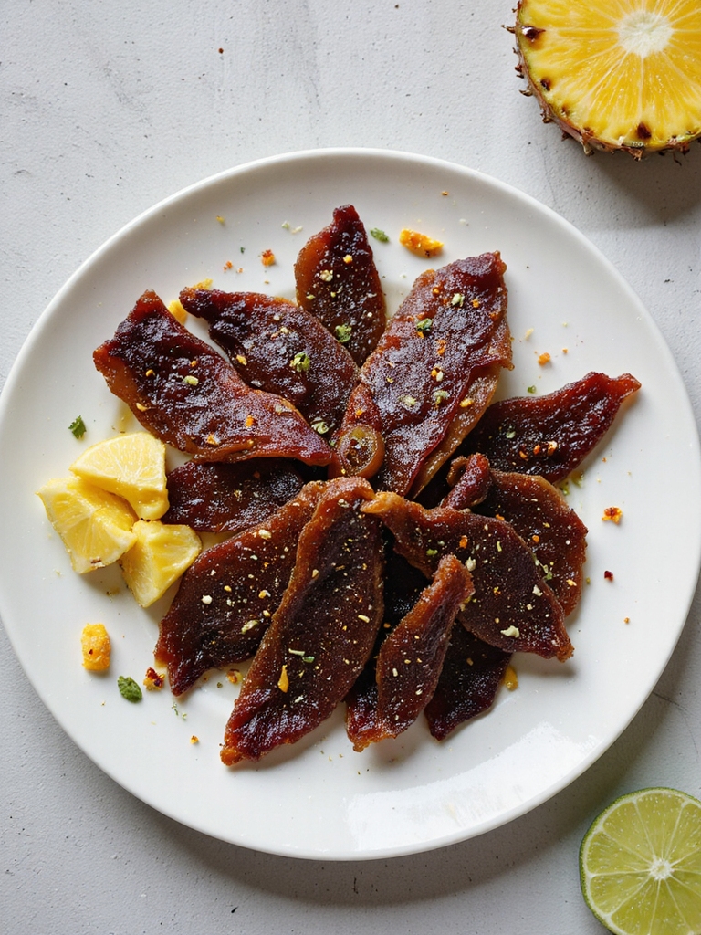 tropical spicy pineapple beef