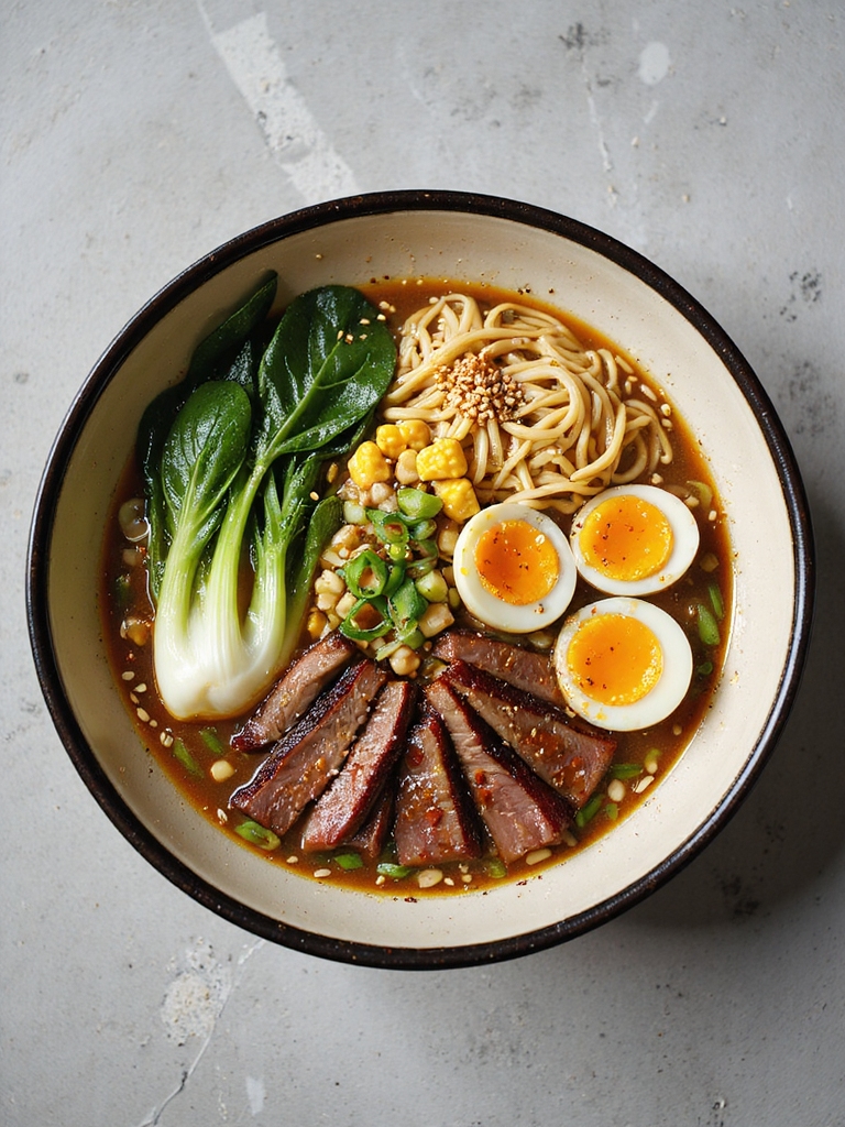 umami miso beef ramen