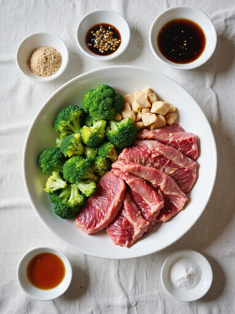 velveting beef with aromatics