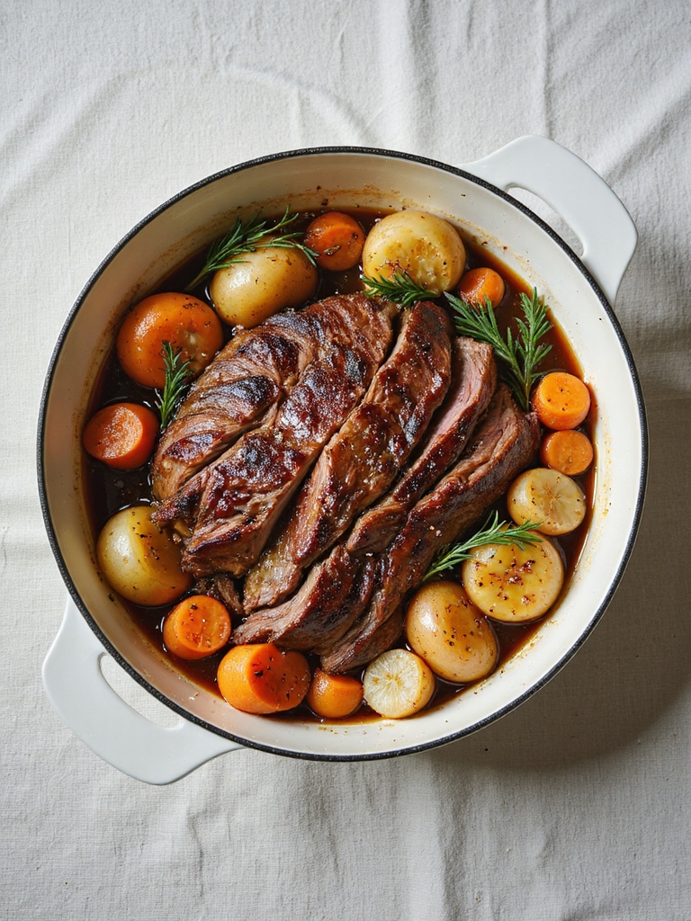 well marbled cuts for braising