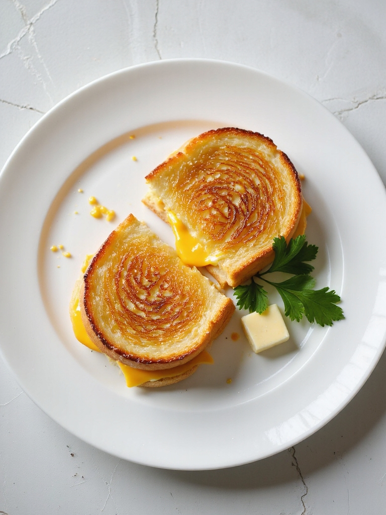 air fried classic cheddar grilled cheese