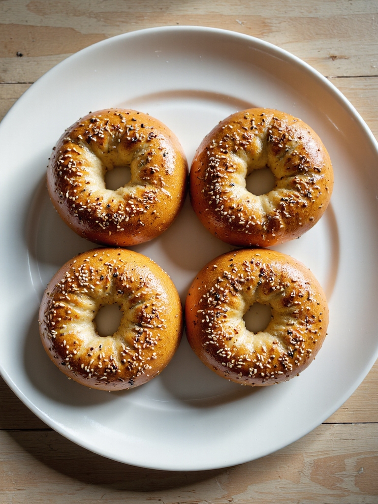 air fried everything bagel variation