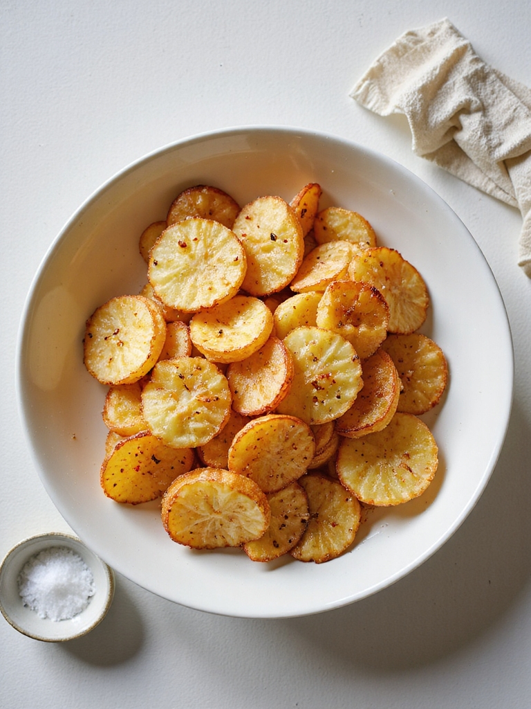 air fried ultra crisp potato chips