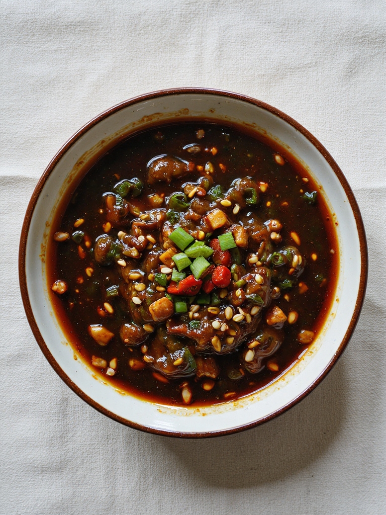 bold savory asian chili dip