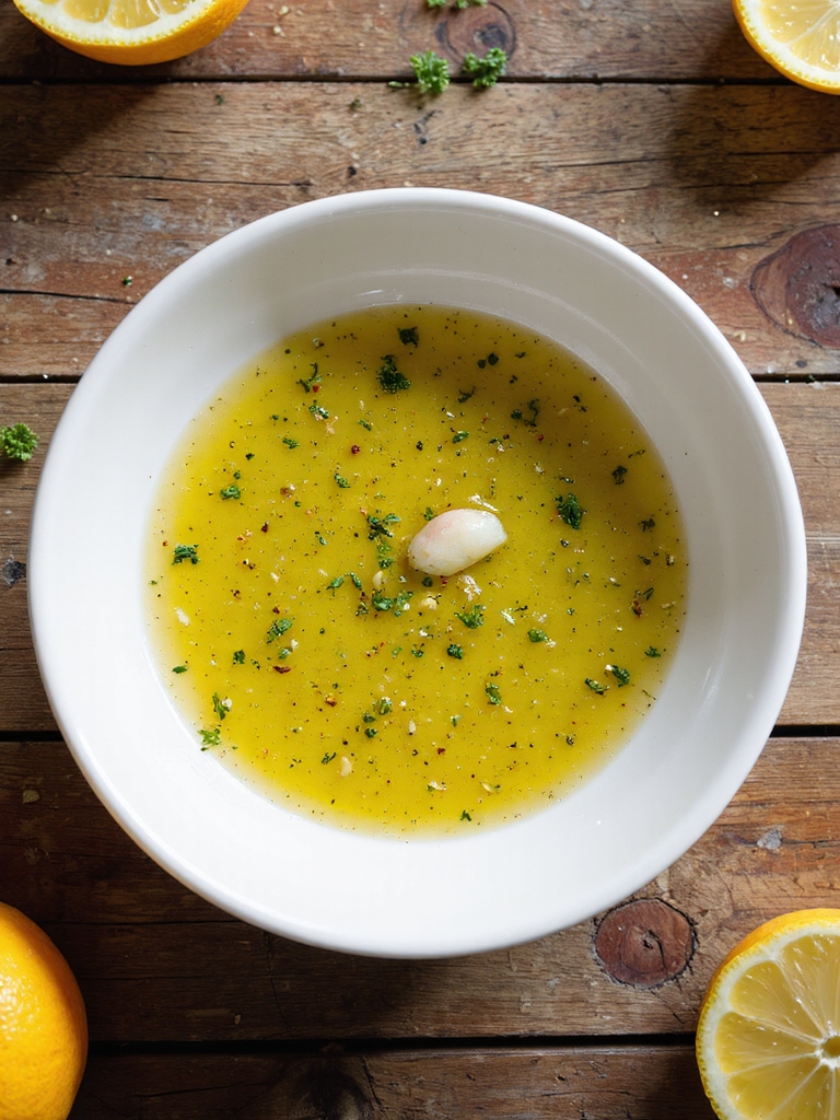 bright citrus herb vinaigrette