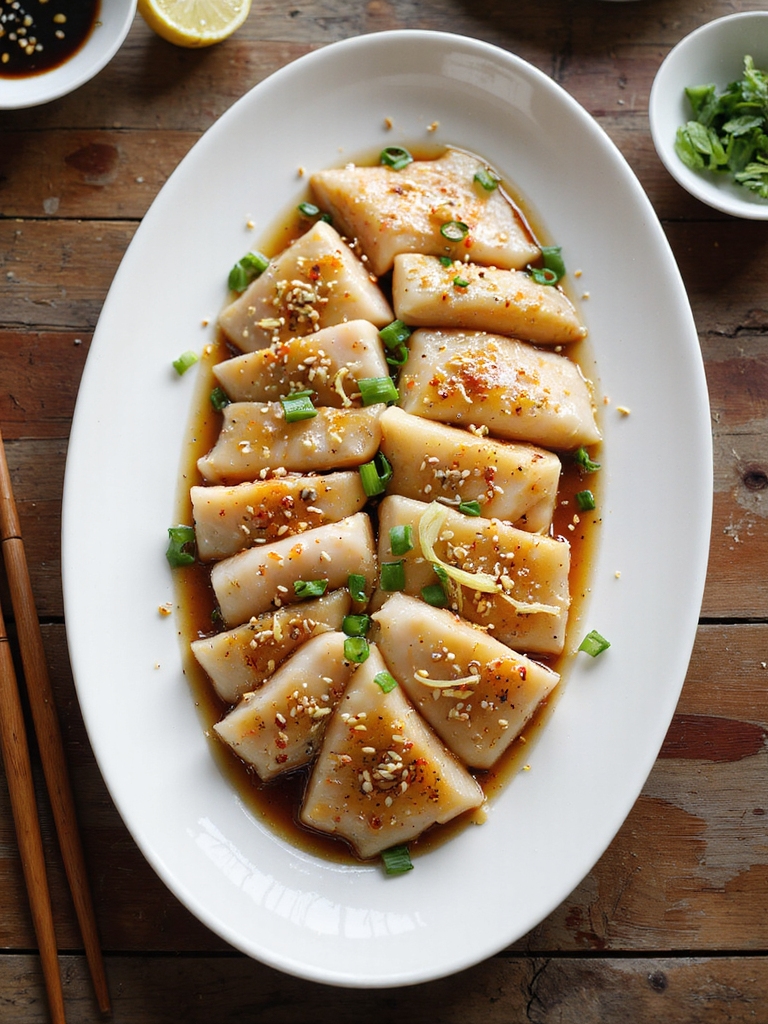 bright glossy lemon fish