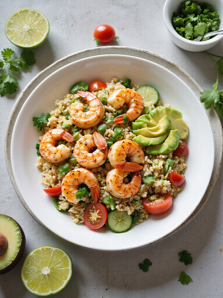 bright quick marinated grilled shrimp