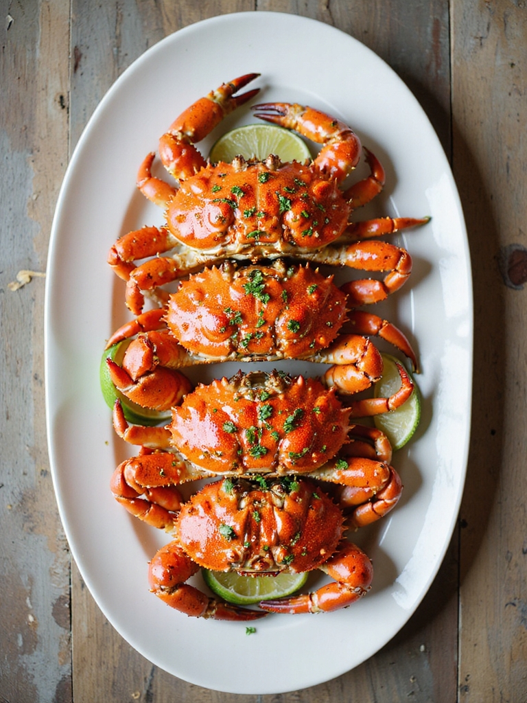 bright smoky chili lime crab