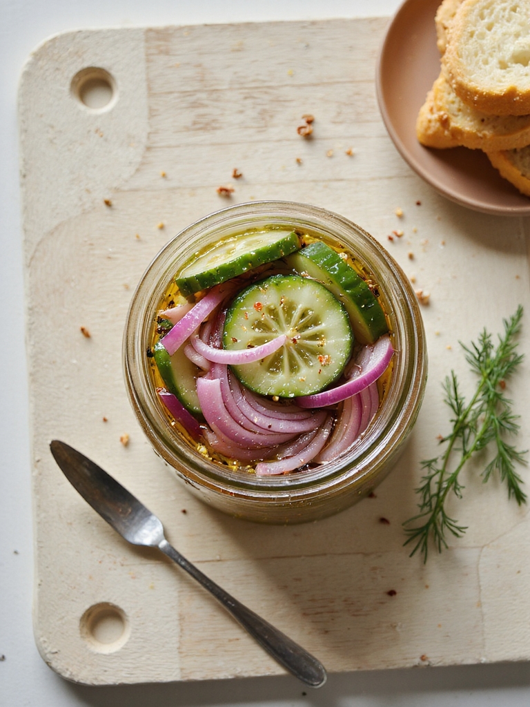 bright sweet tart mustard dill relish