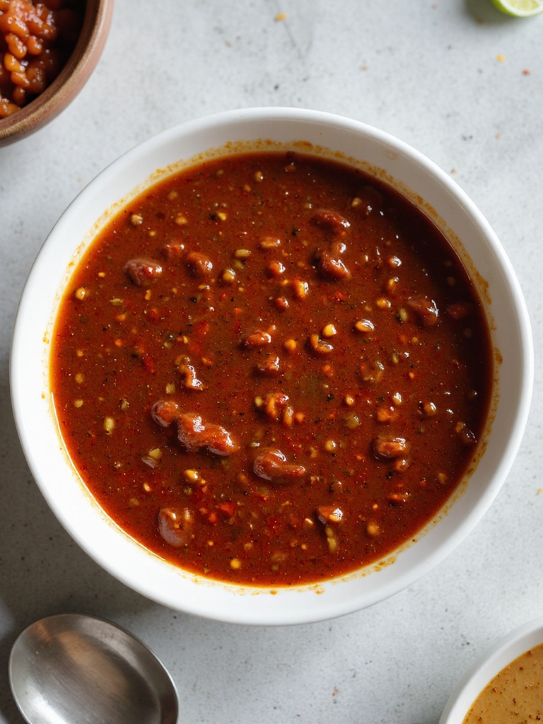 bright tangy tomato vinegar barbecue