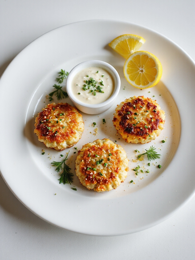 browned butter lump crabcakes with lemon aioli