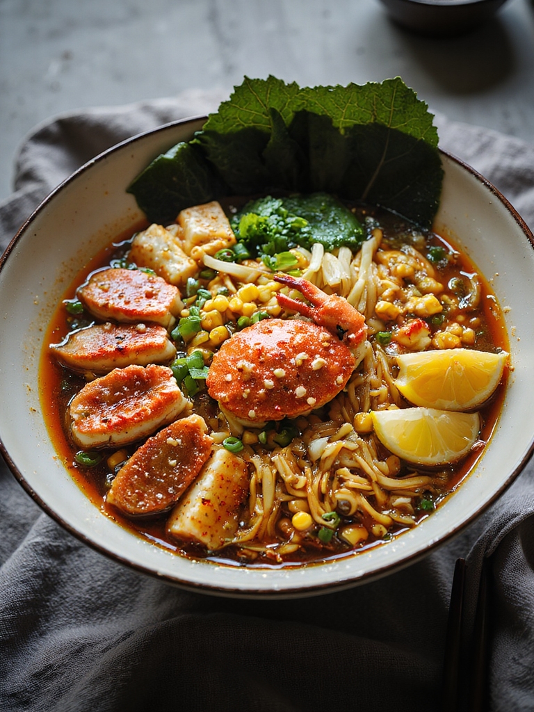 cajun crab ramen riff