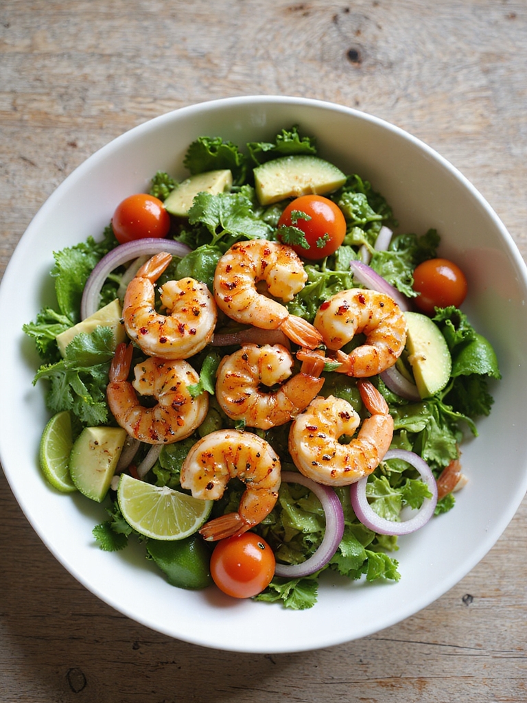 chili lime air fryer shrimp