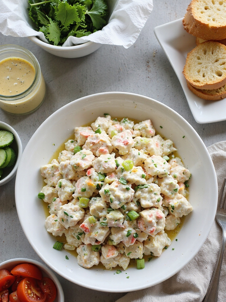 chilled components assemble before serving