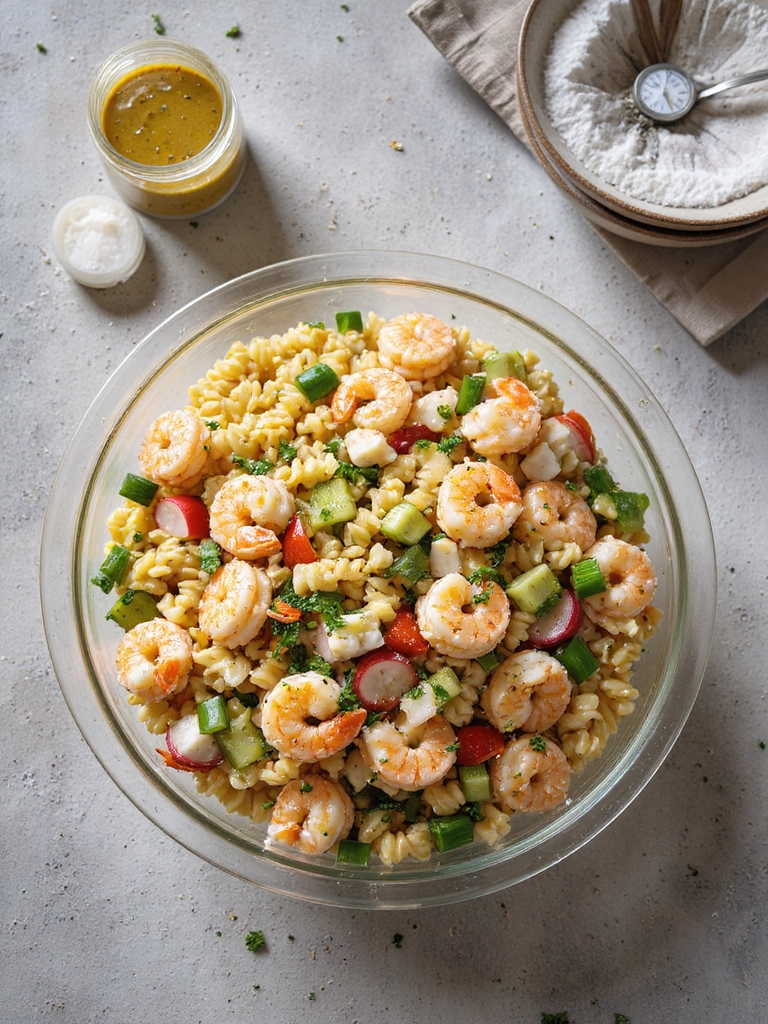 chilled seafood pasta safety