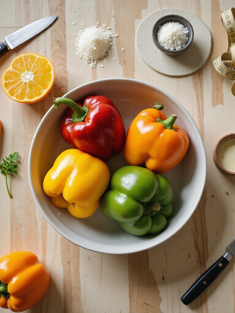 choose large firm peppers