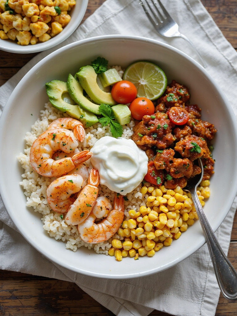 cilantro lime shrimp meal prep