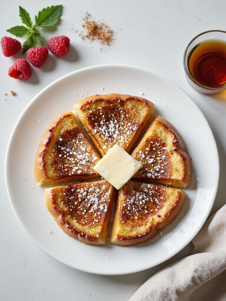 cinnamon vanilla air fried brioche
