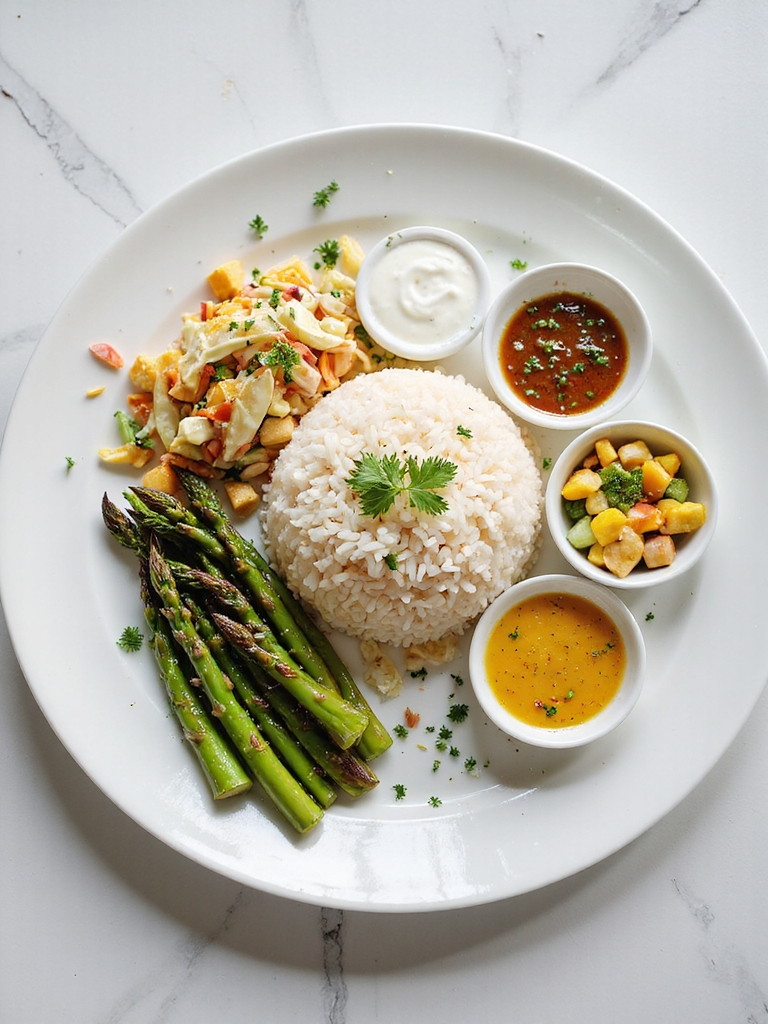 citrus herb sides and sauces