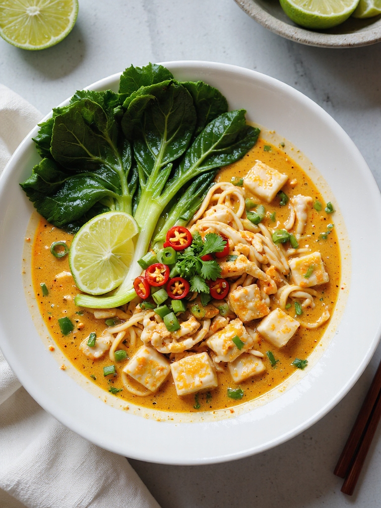 coconut curry crab ramen