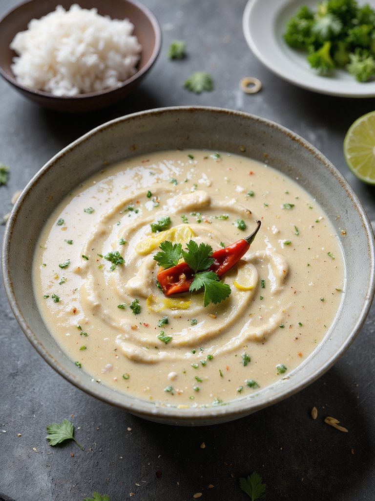 coconut lime thai inspired sauce