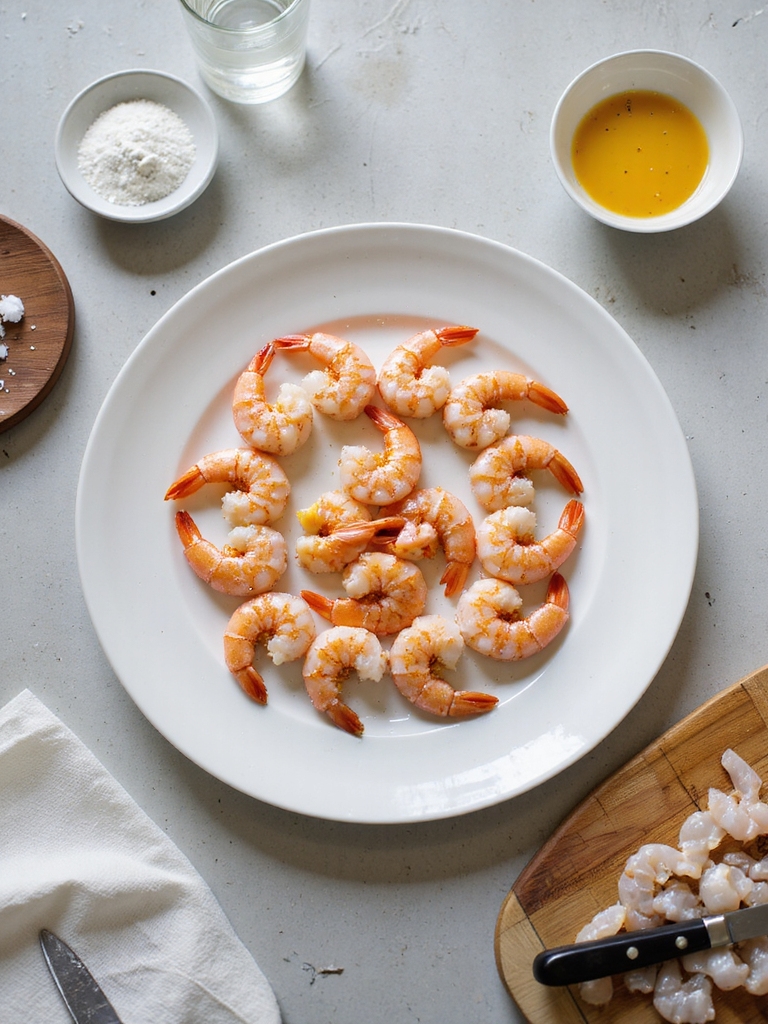 cold batter butterflied jumbo shrimp
